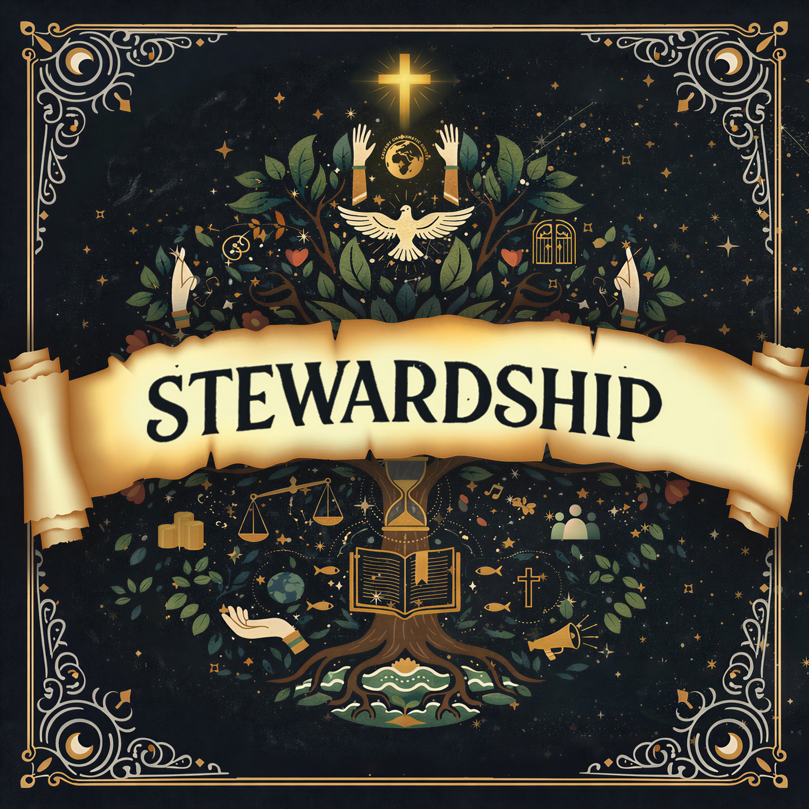 Stewardship – Calvary Charismatic Centre 2026 Theme of the Year artwork